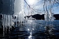 【奥日光】中禅寺湖畔のしぶき氷